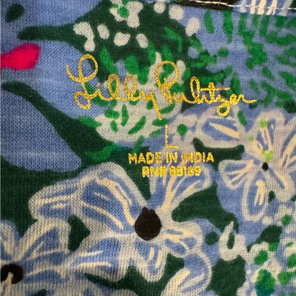 Lilly Pulitzer Dev Top Size Large - Picture 6 of 8